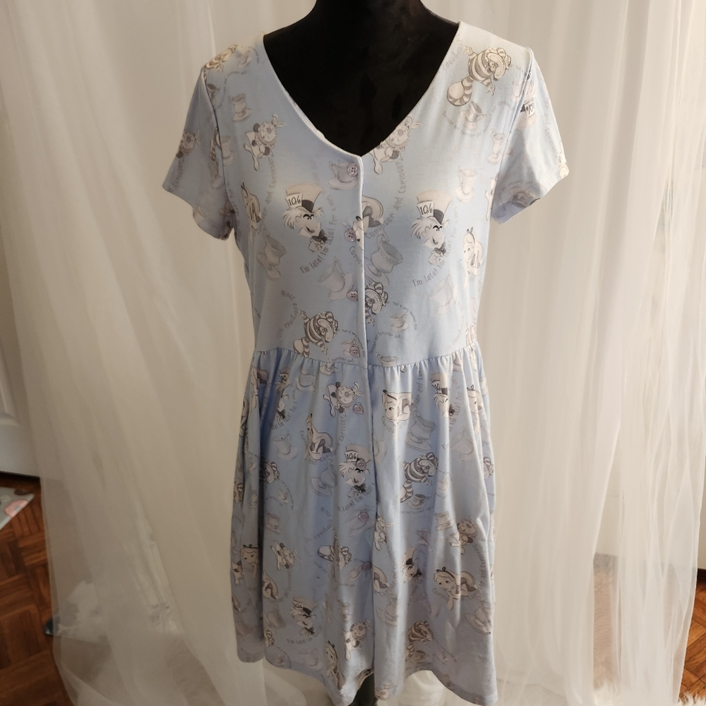 Disney Alice In Wonderland Dress S